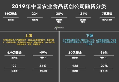 2019中国农业食品投融资报告 下一个十亿美金的投资机会在哪儿