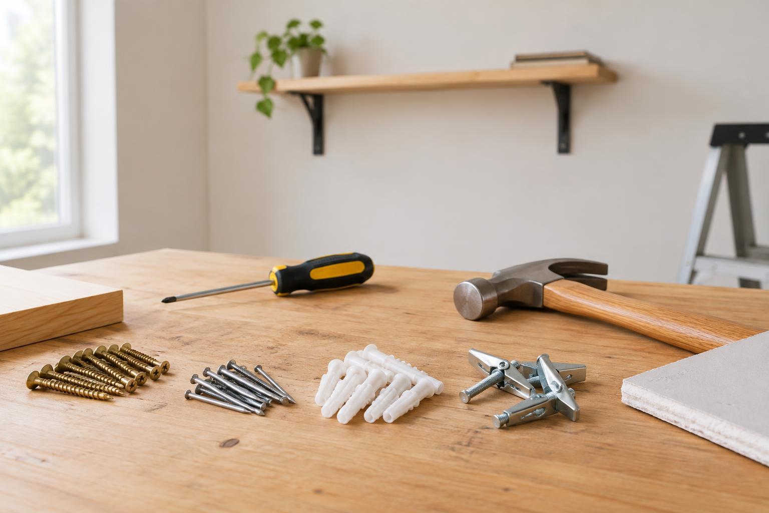 How to Choose Screws, Nails and Wall Anchors for Small Jobs