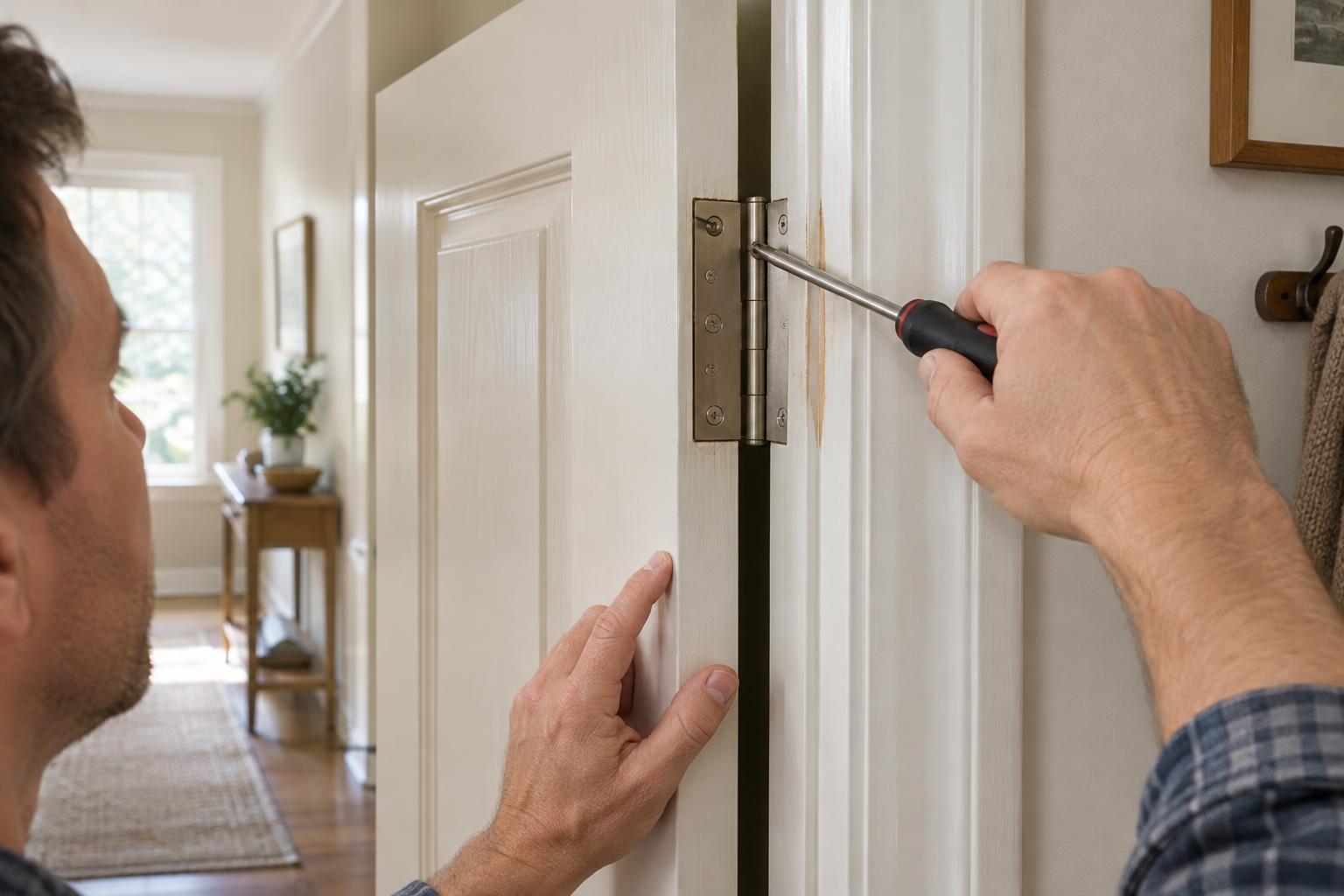 How to Fix a Door That Sticks or Rubs Against Its Frame